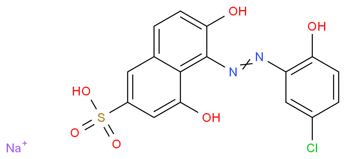 5-((5-chloro-2-hydroxyphenyl)azo)-4,6-dihydroxy-2-Naphthalenesulfonic acid monosodium salt_Molecular_structure_CAS_1443110)