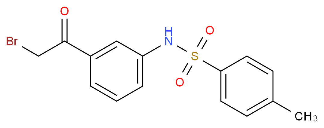 N-[4-(2-Bromoacetyl)phenyl]-4-methylbenzenesulfonamide_Molecular_structure_CAS_5317-95-3)