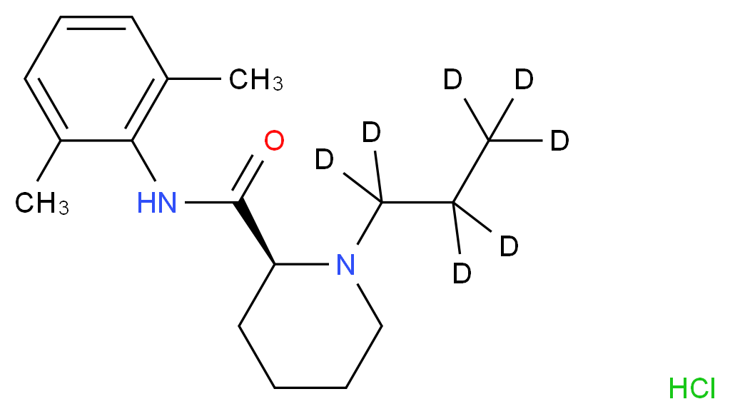 Ropivacaine-d7 Hydrochloride_Molecular_structure_CAS_1217667-10-1)