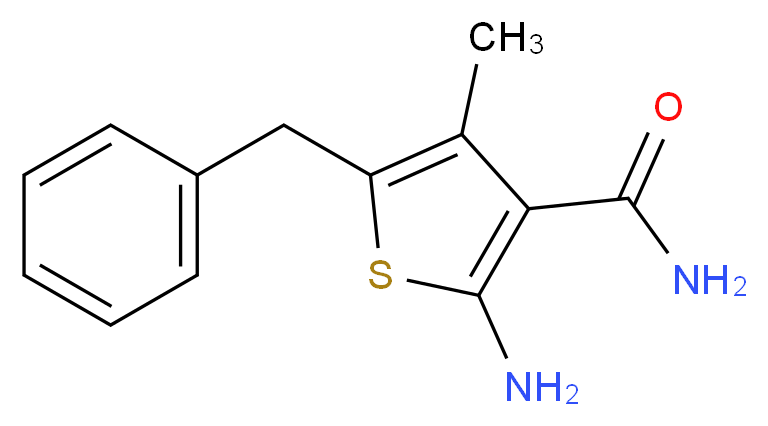 2-Amino-5-benzyl-4-methyl-3-thiophenecarboxamide_Molecular_structure_CAS_57243-81-9)