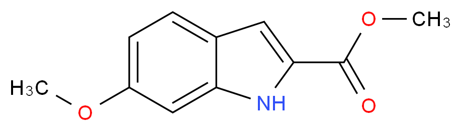 6-Methoxy-1H-indole-2-carboxylic acid methyl ester_Molecular_structure_CAS_98081-83-5)