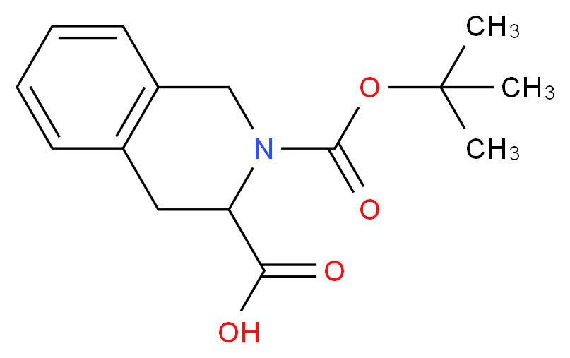 (RS)-1,2,3,4-Tetrahydroisoquinoline-3-carboxylic acid, N-BOC protected_Molecular_structure_CAS_151838-62-9)