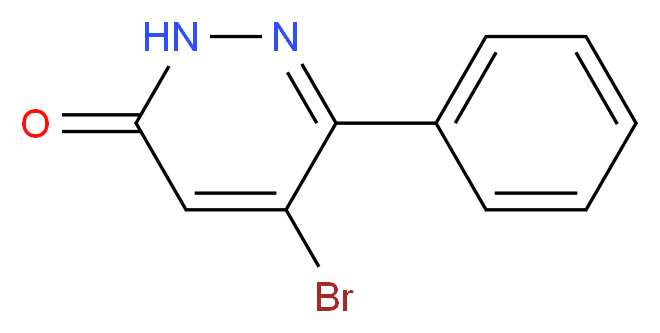 5-Bromo-6-phenyl-2H-pyridazin-3-one_Molecular_structure_CAS_90766-97-5)