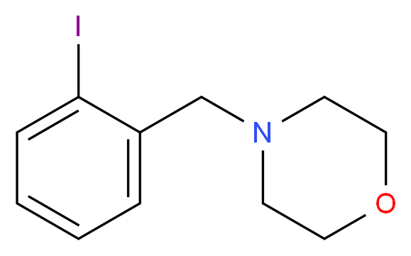 4-(2-Iodobenzyl)morpholine_Molecular_structure_CAS_156333-95-8)