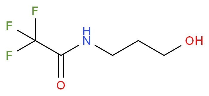 N-(3-Hydroxypropyl)trifluoroacetamide_Molecular_structure_CAS_78008-15-8)