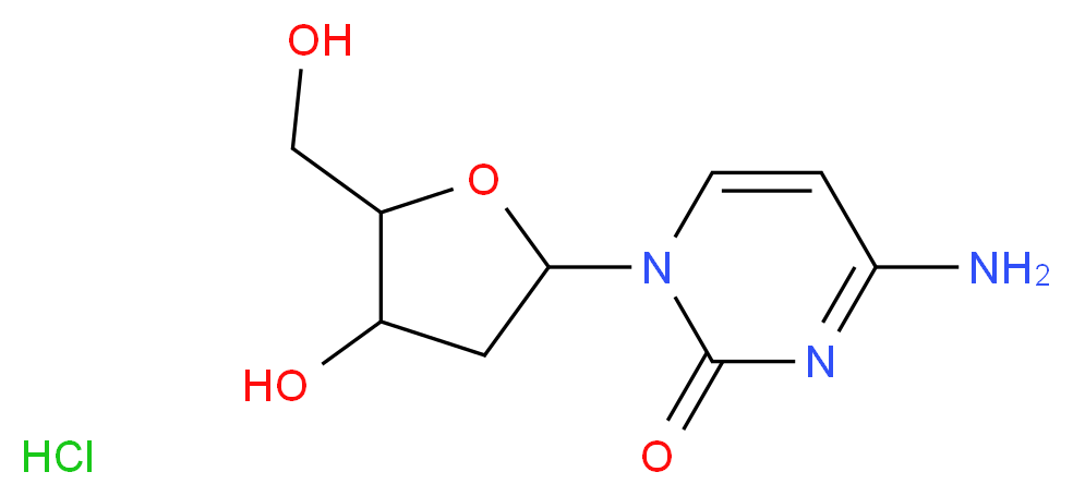 2'-DEOXYCYTIDINE HYDROCHLORIDE_Molecular_structure_CAS_3992-42-5)