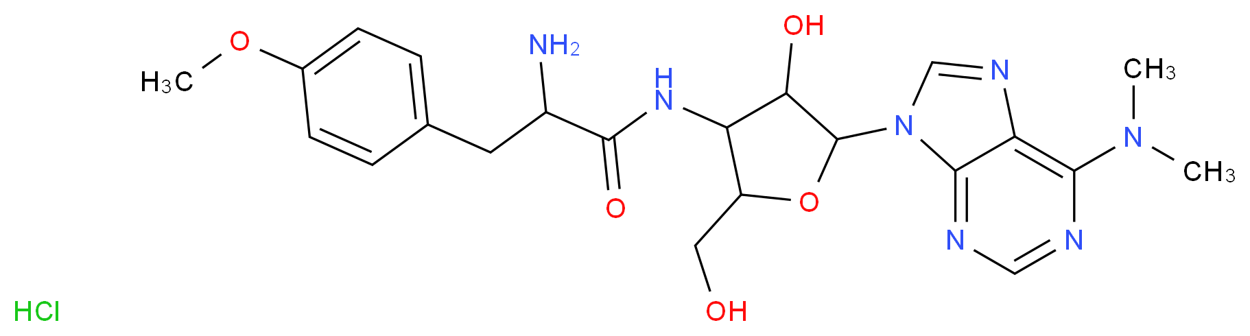 PUROMYCIN DIHYDROCHLORIDE_Molecular_structure_CAS_58-58-2)