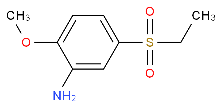 5-(Ethylsulphonyl)-2-methoxyaniline_Molecular_structure_CAS_5339-62-8)