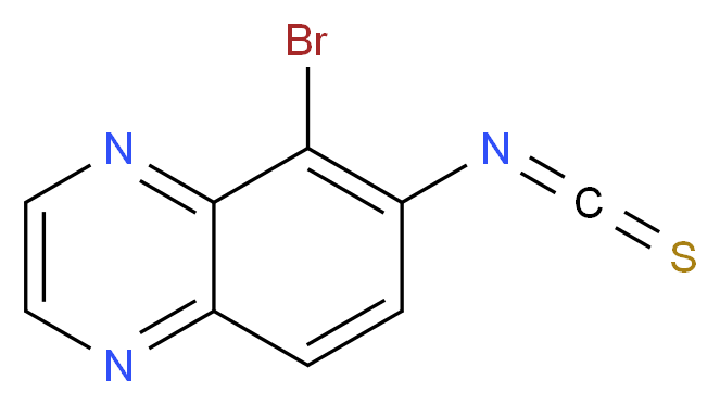 5-Bromo-6-isothiocyanatoquinoxaline_Molecular_structure_CAS_134892-46-9)
