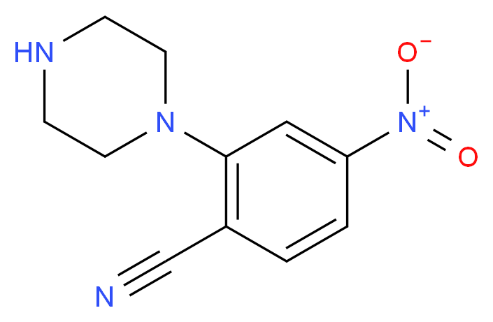 4-Nitro-2-piperazinobenzenecarbonitrile_Molecular_structure_CAS_)