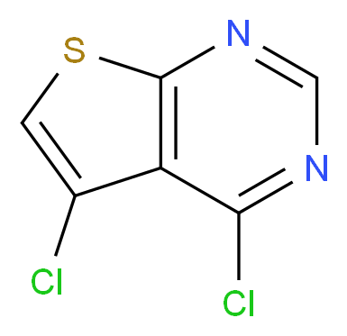 4,5-Dichlorothieno[2,3-d]pyrimidine_Molecular_structure_CAS_137240-10-9)