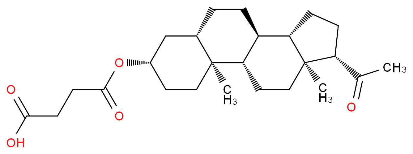 5-ALPHA-PREGNANE-3-BETA-OL-HEMISUCCINATE_Molecular_structure_CAS_)