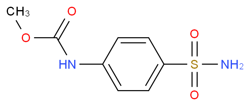 Methyl [4-(aminosulfonyl)phenyl]carbamate_Molecular_structure_CAS_14070-56-5)