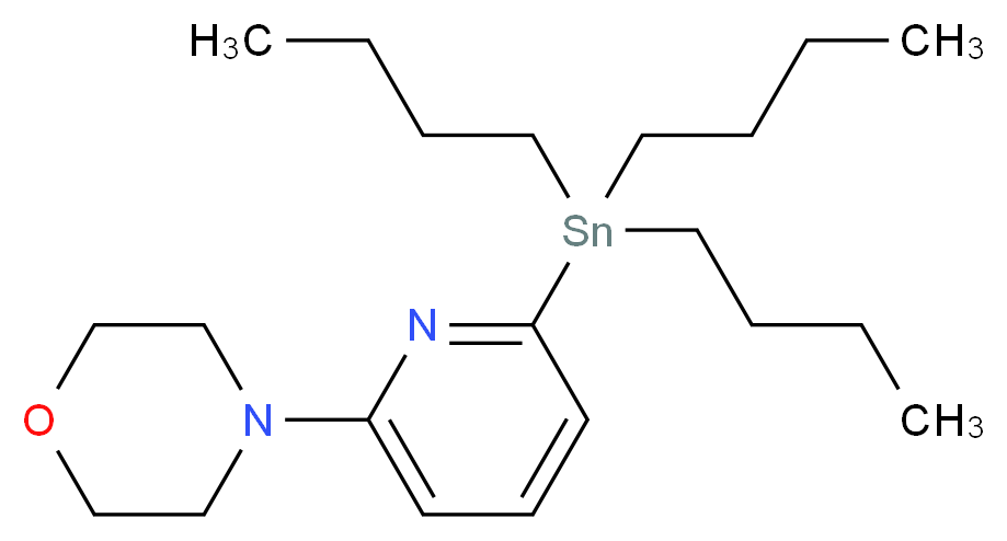 4-[6-(tributylstannyl)-2-pyridinyl]morpholine_Molecular_structure_CAS_869901-24-6)