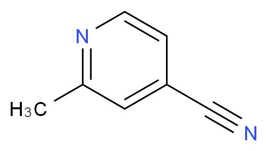 4-Cyano-2-methylpyridine_Molecular_structure_CAS_2214-53-1)