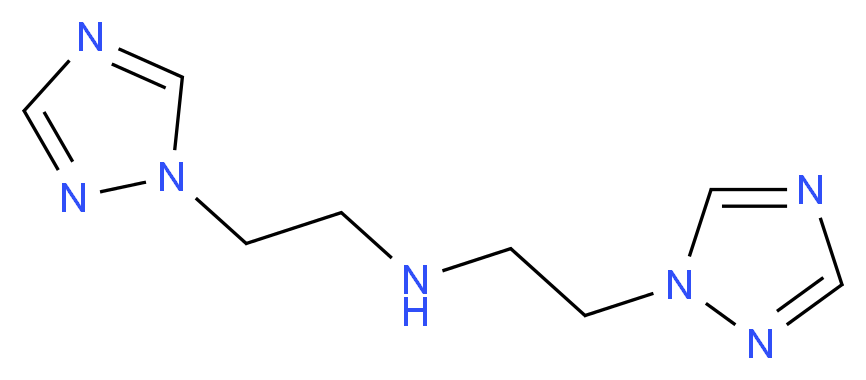 bis[2-(1H-1,2,4-triazol-1-yl)ethyl]amine_Molecular_structure_CAS_)
