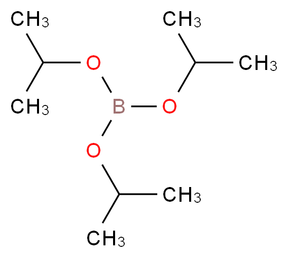 Triisopropyl borate_Molecular_structure_CAS_5419-55-6)