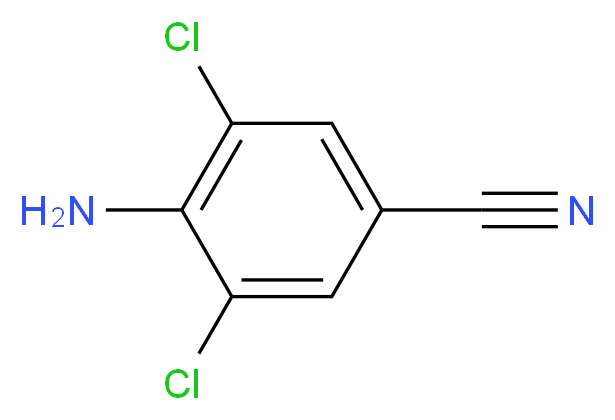 4-Amino-3,5-dichlorobenzonitrile_Molecular_structure_CAS_78473-00-4)