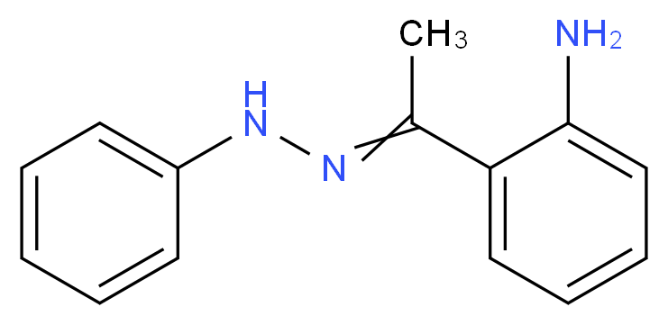 2′-Aminoacetophenone phenylhydrazone_Molecular_structure_CAS_40754-13-0)