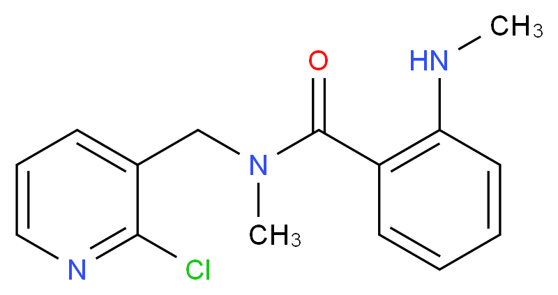 N-[(2-chloropyridin-3-yl)methyl]-N-methyl-2-(methylamino)benzamide_Molecular_structure_CAS_)