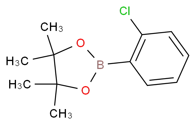 2-CHLOROPHENYLBORONIC ACID, PINACOL ESTER_Molecular_structure_CAS_870195-94-1)