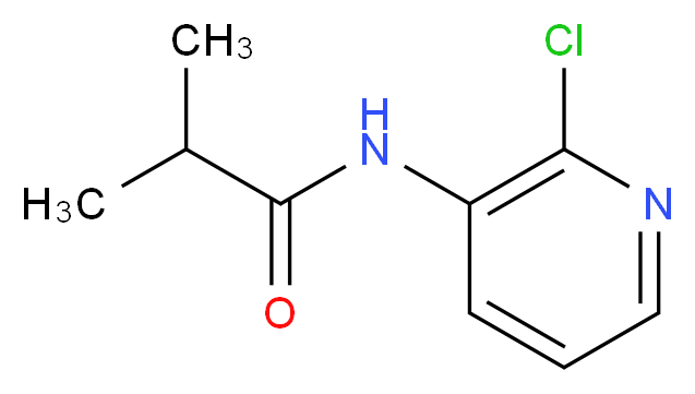 N-(2-chloro-3-pyridinyl)-2-methylpropanamide_Molecular_structure_CAS_547705-74-8)