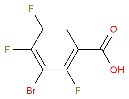 3-Bromo-2,4,5-trifluorobenzoic acid_Molecular_structure_CAS_104222-42-6)