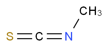 Methyl isothiocyanate_Molecular_structure_CAS_556-61-6)