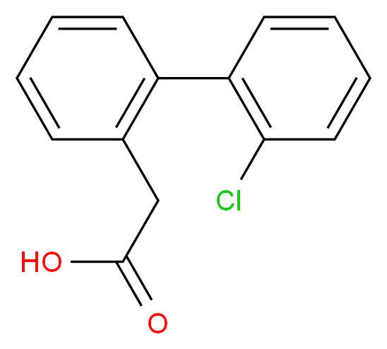 (2'-Chloro-biphenyl-2-yl)-acetic acid_Molecular_structure_CAS_669713-77-3)