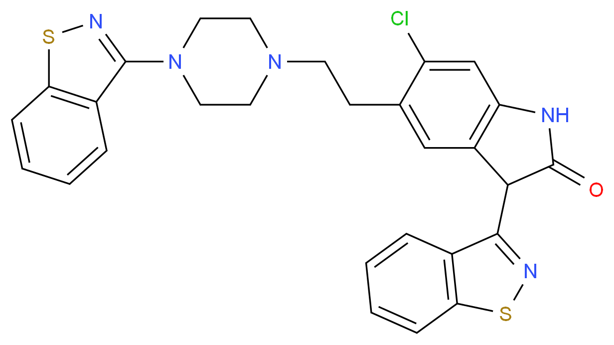 3-(1,2-Benzisothiazolyl) Ziprasidone(Ziprasidone Impurity E)_Molecular_structure_CAS_1159977-04-4)