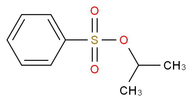Isopropyl Benzenesulfonate_Molecular_structure_CAS_6214-18-2)