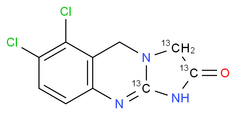 Anagrelide-13C3 _Molecular_structure_CAS_)
