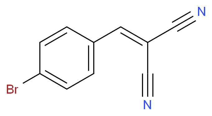 2-[(4-Bromophenyl)methylene]malononitrile_Molecular_structure_CAS_2826-24-6)