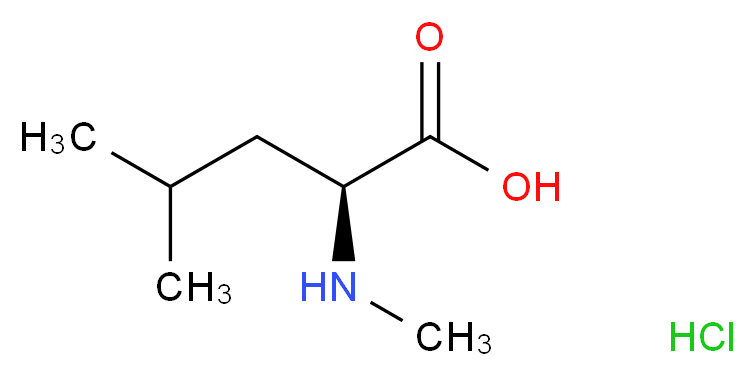 N-Methyl-L-leucine hydrochloride_Molecular_structure_CAS_66866-69-1)