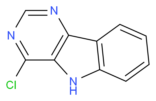 4-chloro-5H-pyrimido[5,4-b]indole_Molecular_structure_CAS_)