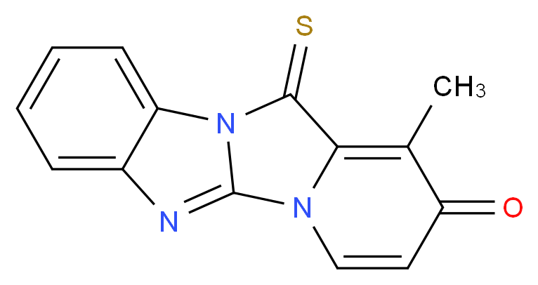 1-Methyl-12-thioxopyrido[1,2,3,4]imidazole-[1,2-a]benzimidazole-2(12H)-one_Molecular_structure_CAS_1246819-06-6)