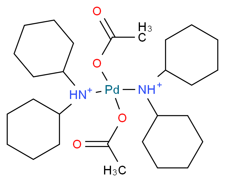 Bis(dicyclohexylamino)palladium acetate_Molecular_structure_CAS_628339-96-8)
