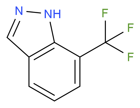 7-(Trifluoromethyl)-1H-indazole_Molecular_structure_CAS_885694-00-8)