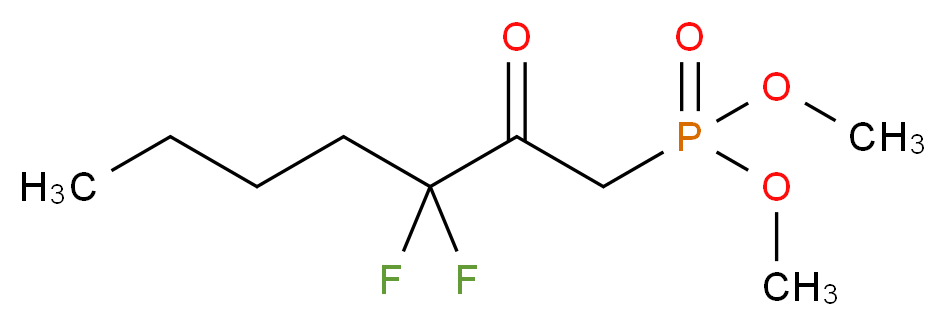 Dimethyl (3,3-difluoro-2-oxohept-1-yl)phosphonate_Molecular_structure_CAS_50889-46-8)