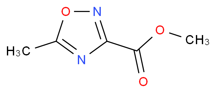 METHYL 5-METHYL-1,2,4-OXADIAZOLE-3-CARBOXYLATE_Molecular_structure_CAS_19703-94-7)