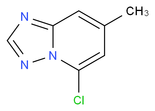 5-chloro-7-methyl[1,2,4]triazolo[1,5-a]pyridine_Molecular_structure_CAS_878259-99-5)