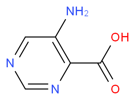 5-Amino-pyrimidine-4-carboxylic acid_Molecular_structure_CAS_59950-53-7)