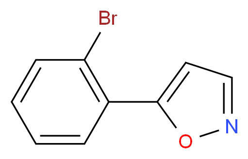 5-(2-Bromophenyl)isoxazole_Molecular_structure_CAS_387358-52-3)
