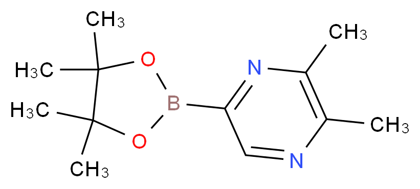 2,3-DIMETHYL-5-(4,4,5,5-TETRAMETHYL-1,3,2-DIOXABOROLAN-2-YL)PYRAZINE_Molecular_structure_CAS_879291-30-2)