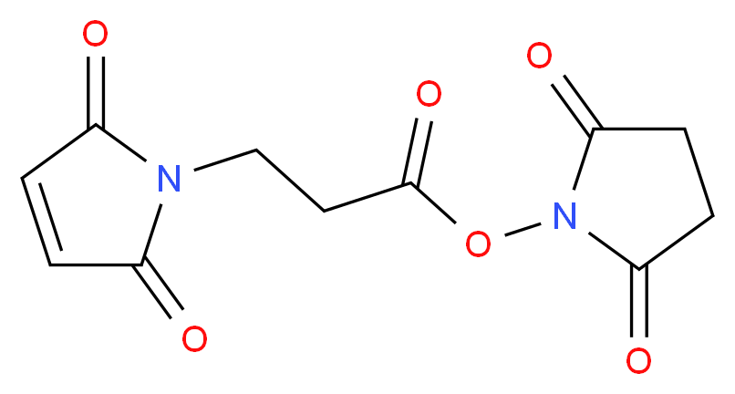 3-(Maleimido)propionic acid N-hydroxysuccinimide ester_Molecular_structure_CAS_55750-62-4)