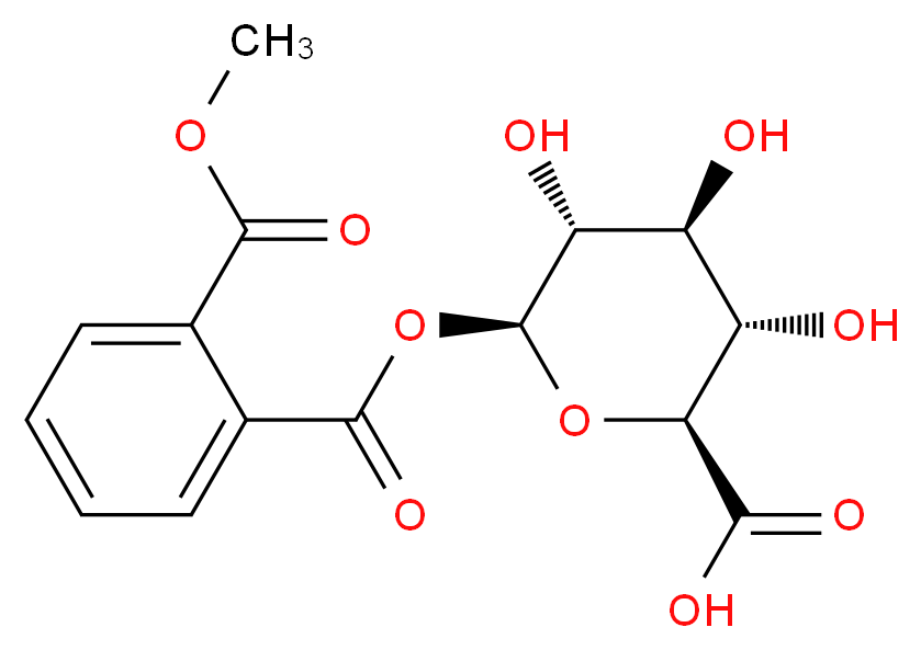 Monomethyl Phthalate O-β-D-Glucuronide_Molecular_structure_CAS_53819-80-0)