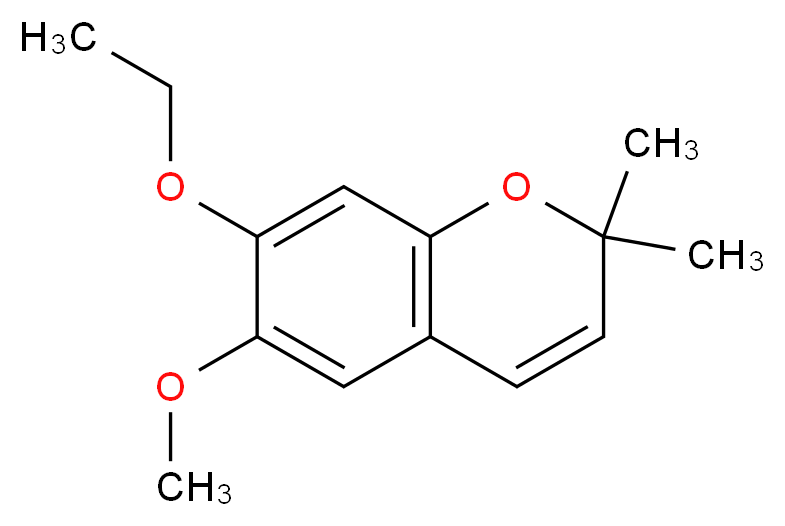 7-Ethoxy-6-methoxy-2,2-dimethylchromene_Molecular_structure_CAS_65383-73-5)