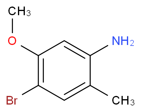 4-Bromo-5-methoxy-2-methylaniline_Molecular_structure_CAS_152626-77-2)