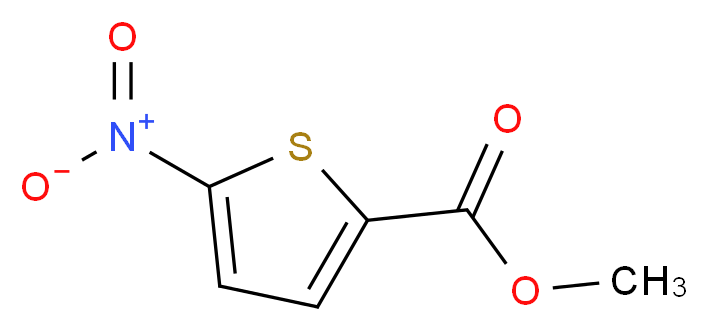 5-Nitrothiophene-2-carboxylic acid methyl ester_Molecular_structure_CAS_5832-01-9)