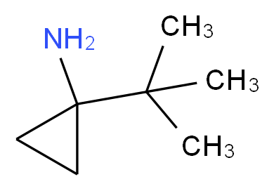 (1-tert-butylcyclopropyl)amine_Molecular_structure_CAS_882188-73-0)